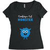 Creating a Lil Monster Baby Boy Women's Triblend Scoop T-shirt