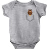 pocket owl Baby Bodysuit