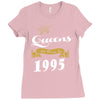 queens are born in 1995 Ladies Fitted T-Shirt