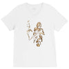 marilyn monroe machine gun gangster 100% cotton V-Neck Tee