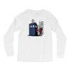defacing the phonebox hoody Long Sleeve Shirts