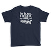 i'm black i read and i know Youth Tee