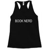 book nerd Racerback Tank