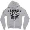 badass ny Zipper Hoodie