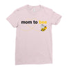 Mom to Bee Unknown Gender Ladies Fitted T-Shirt