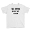 The Ocean Made Me Salty Youth Tee
