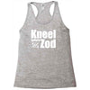 kneel before zod Racerback Tank