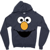 Cookie Monster Elmo Zipper Hoodie
