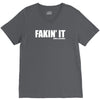 fakin' it V-Neck Tee