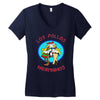 breaking bad los pollos hermanos cool Women's V-Neck T-Shirt
