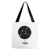 Virgo Zodiac Sign Minimal Design Tote Bags