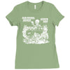 1955 old school hot rod outlaw gasser drag car blower Ladies Fitted T-Shirt