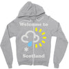 scottish weather Zipper Hoodie
