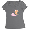 don't lose your mind Women's Triblend Scoop T-shirt