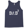 Dad to the Second Power ( dad of 3 ) Tank Top