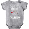 drink up grinches it's christmas Baby Bodysuit