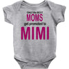 moms mimi Baby Bodysuit