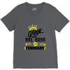 Kings Are Born In February V-Neck Tee