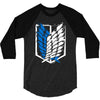 wings of freedom 3/4 Sleeve Shirt