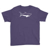 hai haie selachii shark der wei&szlig;e hai jaws neu Youth Tee