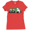 just a little paint Ladies Fitted T-Shirt