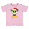 may cristmas be with you yoda Toddler T-shirt