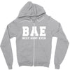 BAE Best Aunt Ever Zipper Hoodie