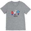 4th of July V-Neck Tee