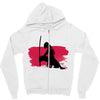 Wolf And Lady Zipper Hoodie
