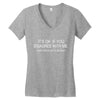 disagree with me Women's V-Neck T-Shirt