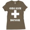 orgasm donor american pie reunion stifler funny Ladies Fitted T-Shirt