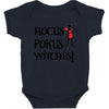 hokus pokus witches Baby Bodysuit