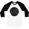 Leo Zodiac Sign Minimal Design 3/4 Sleeve Shirt