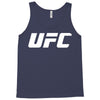 ufc white logo Tank Top