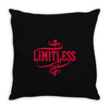 limitless apparel Throw Pillow