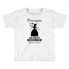 Princesses Are Born In December Toddler T-shirt
