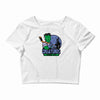 spooky city creatures   hockey team Crop Top
