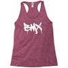 bmx graffiti Racerback Tank