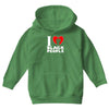 i love black people Youth Hoodie