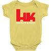 hk heckler and koch Baby Bodysuit