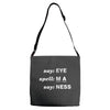 say eye Adjustable Strap Totes
