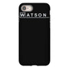 watson md   detective sherlock holmes house doctor tv show logo gift t iPhone 8