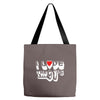 i love the 90's  musik dj fun Tote Bags