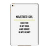 November Girl iPad Mini 4