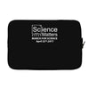 science matters Laptop sleeve