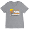 Trumpkin Make Halloween Great Again V-Neck Tee
