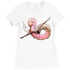 ghost leviathan Ladies Fitted T-Shirt