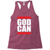 god can Racerback Tank
