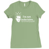 i'm not indecisive my mind Ladies Fitted T-Shirt