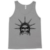 evil skull face Tank Top